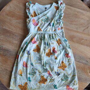 Tea Collection Butterfly Short Sleeve Twirl Dress